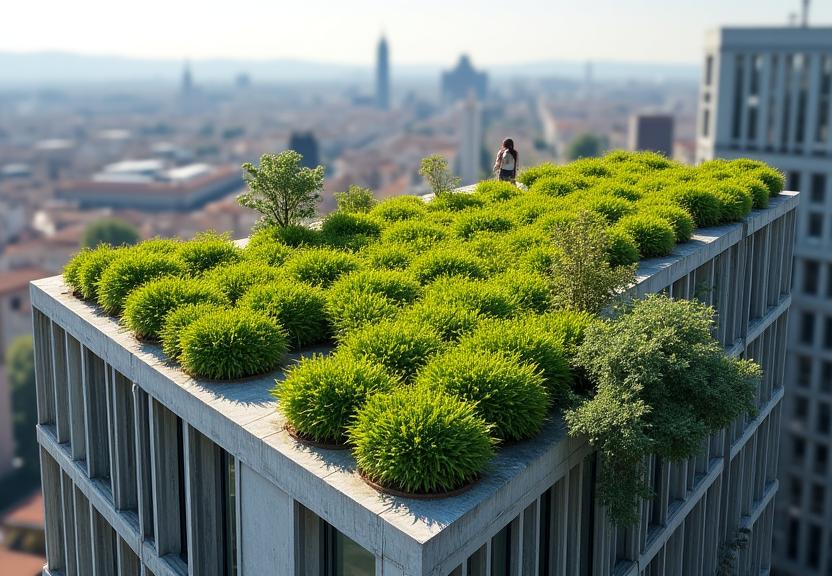Toitures végétalisées et écologie urbaine